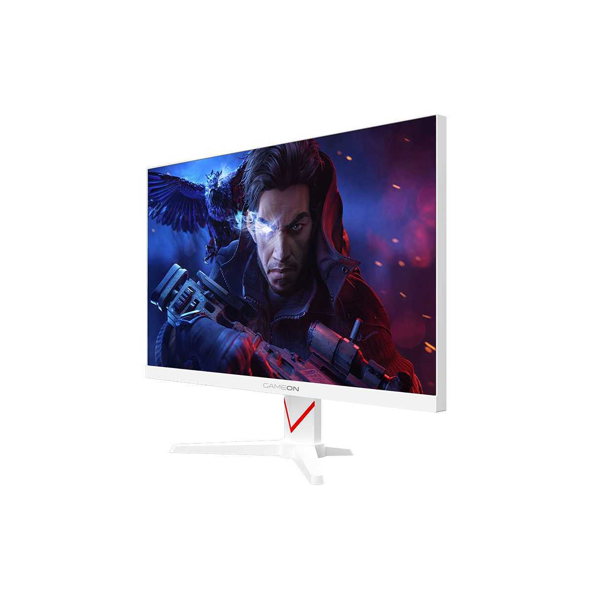 GAMEON GOAD27QHD180IPS Dominator Series 27" QHD, 180Hz, MPRT 0.5ms, HDMI 2.1, Fast IPS Gaming Monitor (Supports PS5) - White