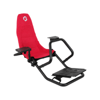 GAMEON GOFPR-6021 Flex Pro Racing Gaming Simulator Cockpit - Red/Black
